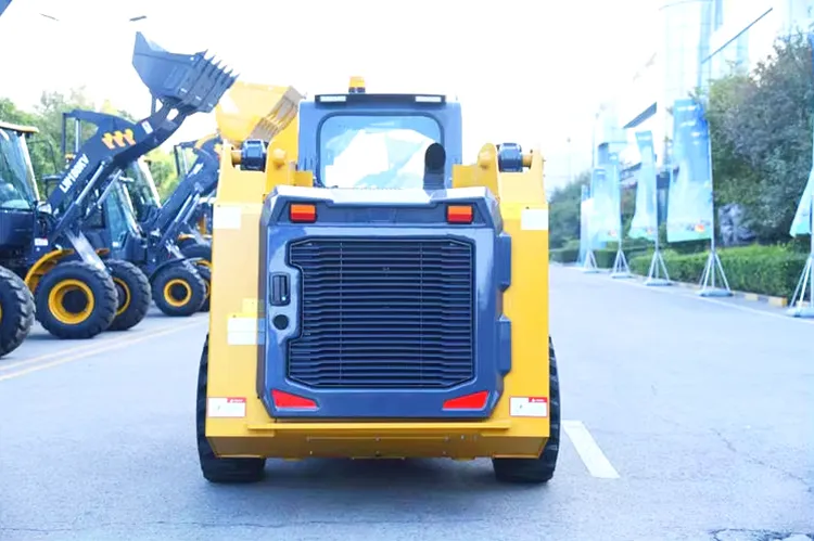 XCMG Official Mini Compact Wheel Loader Xc7-Sr10 1.1 Ton Diesel Skid Steer Loader Price